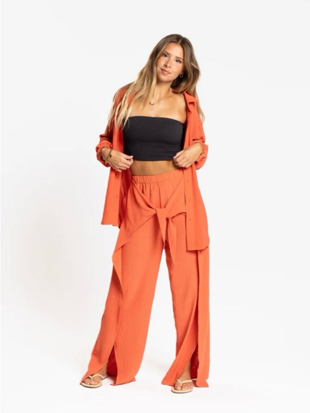 P'tula Resort Tie Front Pant